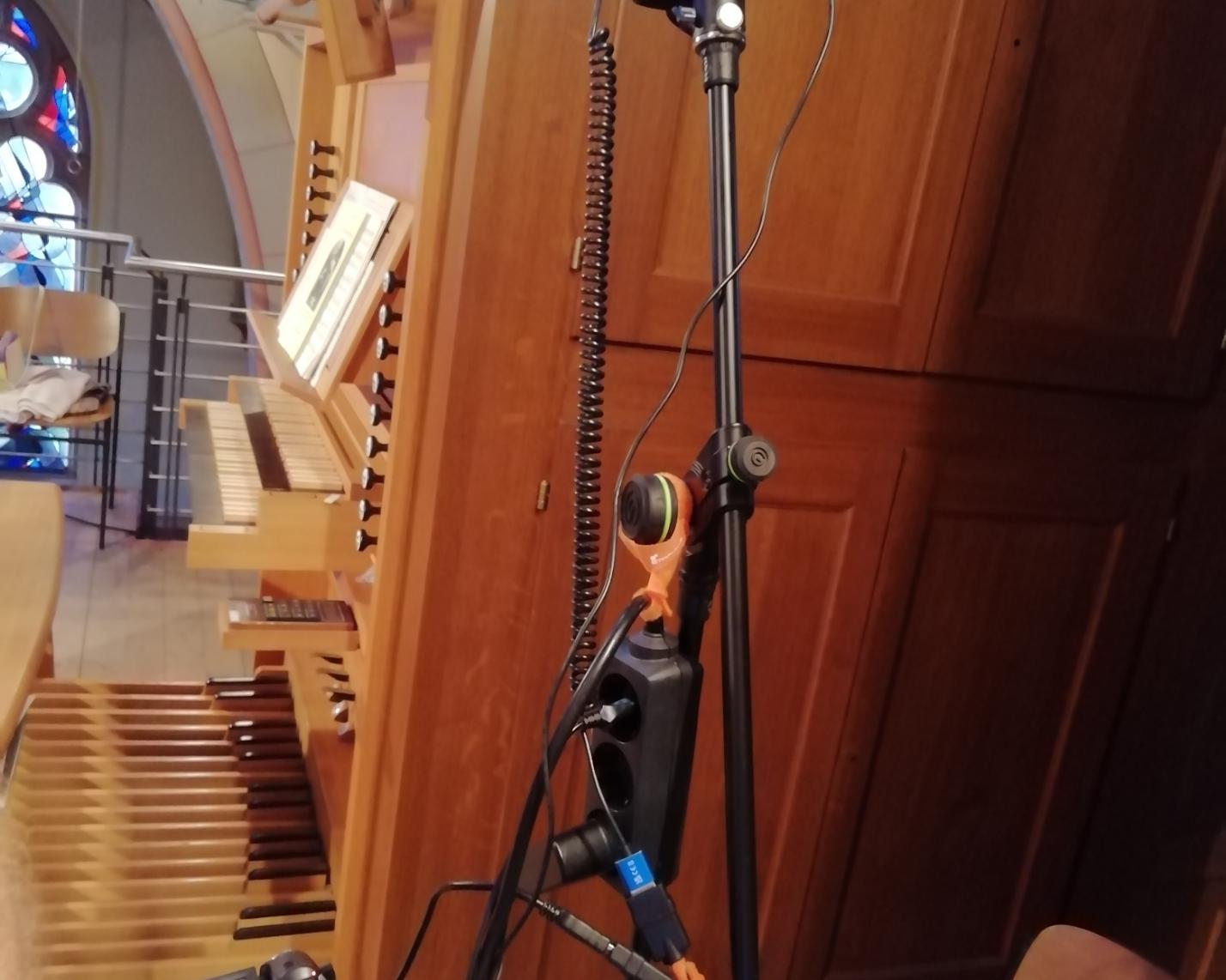 Orgelkonzert 2025 Videotechnik St. Peter Müntz