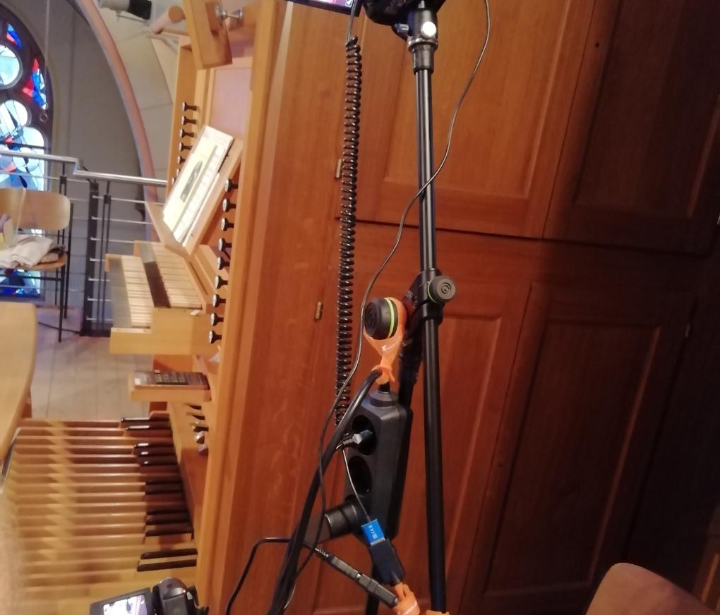 Orgelkonzert 2025 Videotechnik St. Peter Müntz
